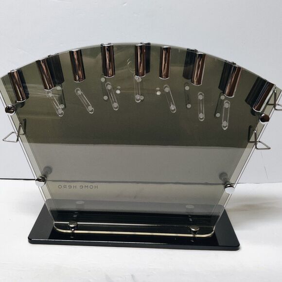 Knife Block by Home Hero - Plastic - HOLDER ONLY - Picture 5 of 9